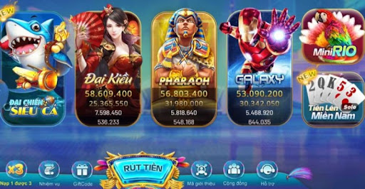 Kho game đa dạng và phong phú