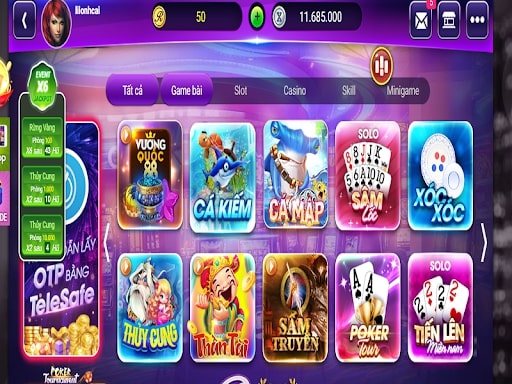 Người chơi thỏa sức lựa chọn loại hình yêu thích tại R88